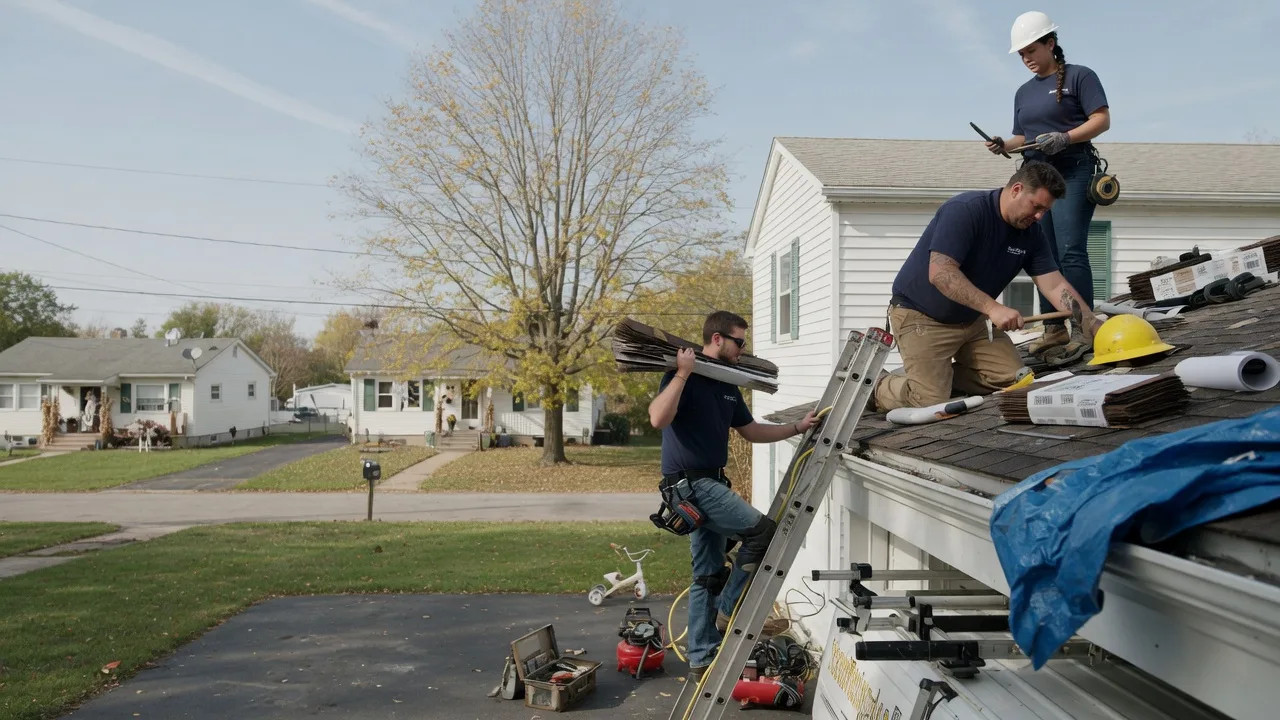 Local Roofing Contractors in Des Moines, IA near me